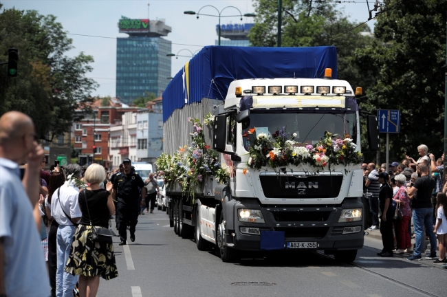 Cumhurbaşkanı Erdoğan Srebrenitsa kurbanları için düzenlenen törene katıldı